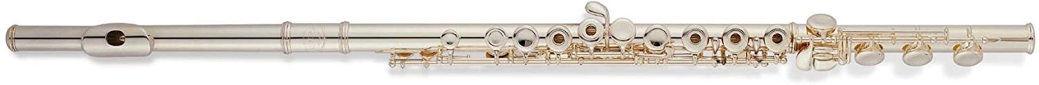 Jupiter Intermediate Open Hole Sterling Silver C Flute with Offset G 611RBSO